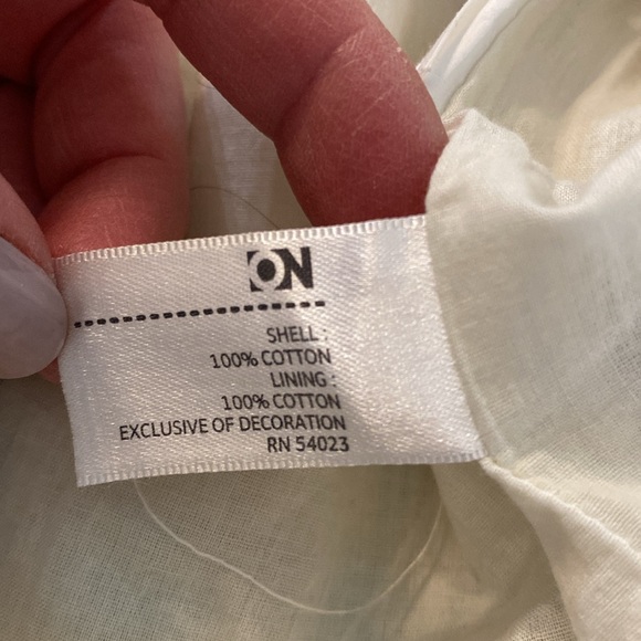 Old Navy Cream Turquoise Embroidery Halter Dress Size Small Boho Festival Hippie - Picture 4 of 8